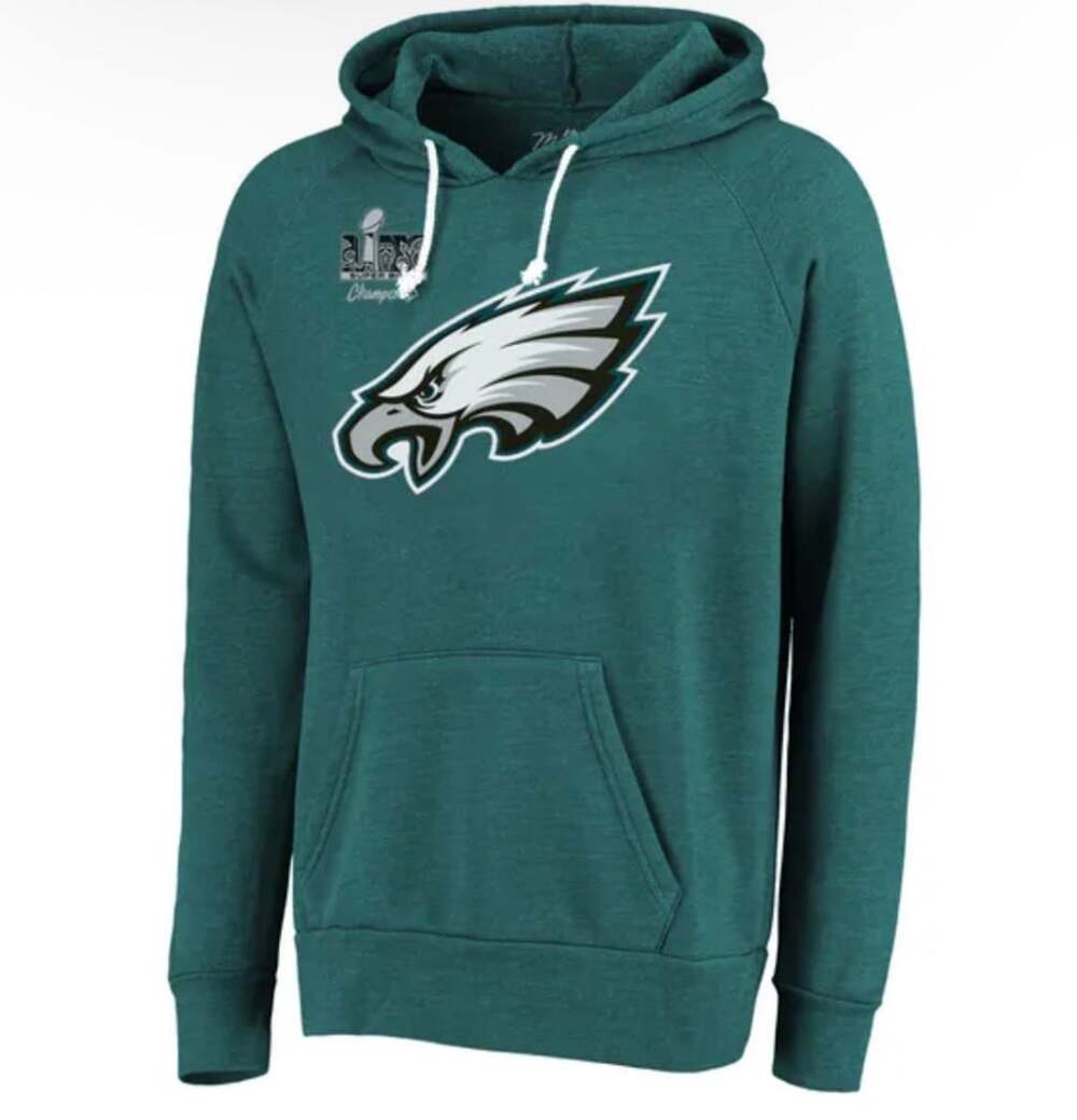 Philadelphia Eagles Saquon Barkley 26 Super Bowl LIX Champions Hoodie